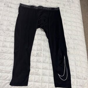 Nike Pro Black Compression Tights